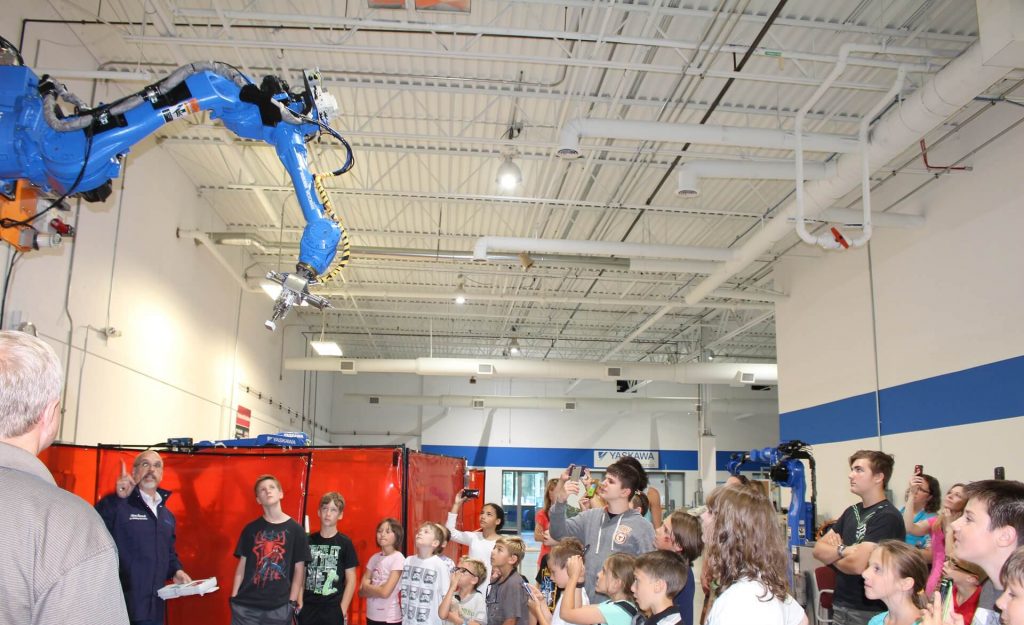in our summer camps kids learn about coding robotics and more we also did a robotics tour